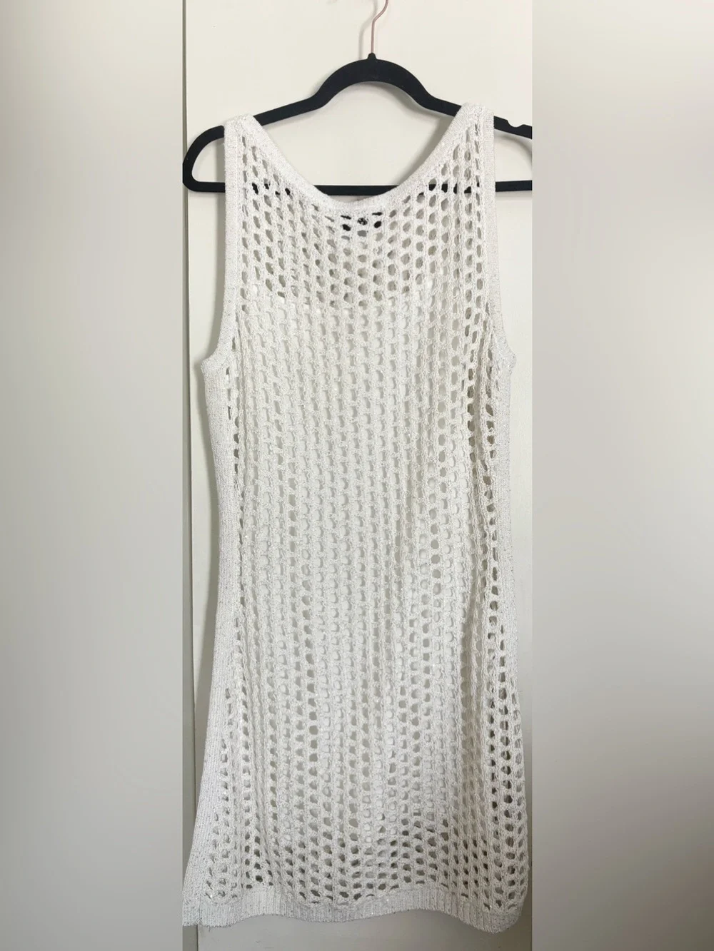 NWT Derek Lam 10 Crosby Sequin Crochet Minidress